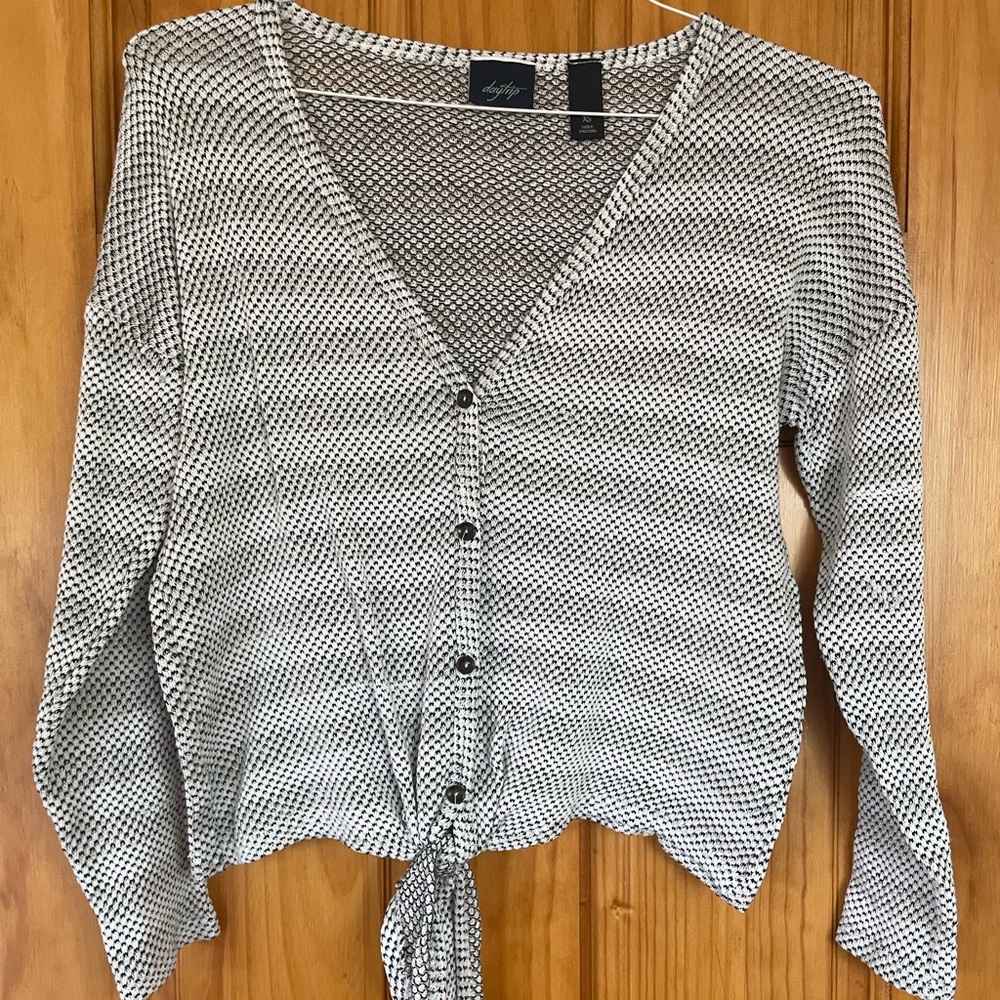 Button down sweater!